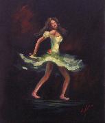 unknow artist Dancer Whirling USA oil painting artist